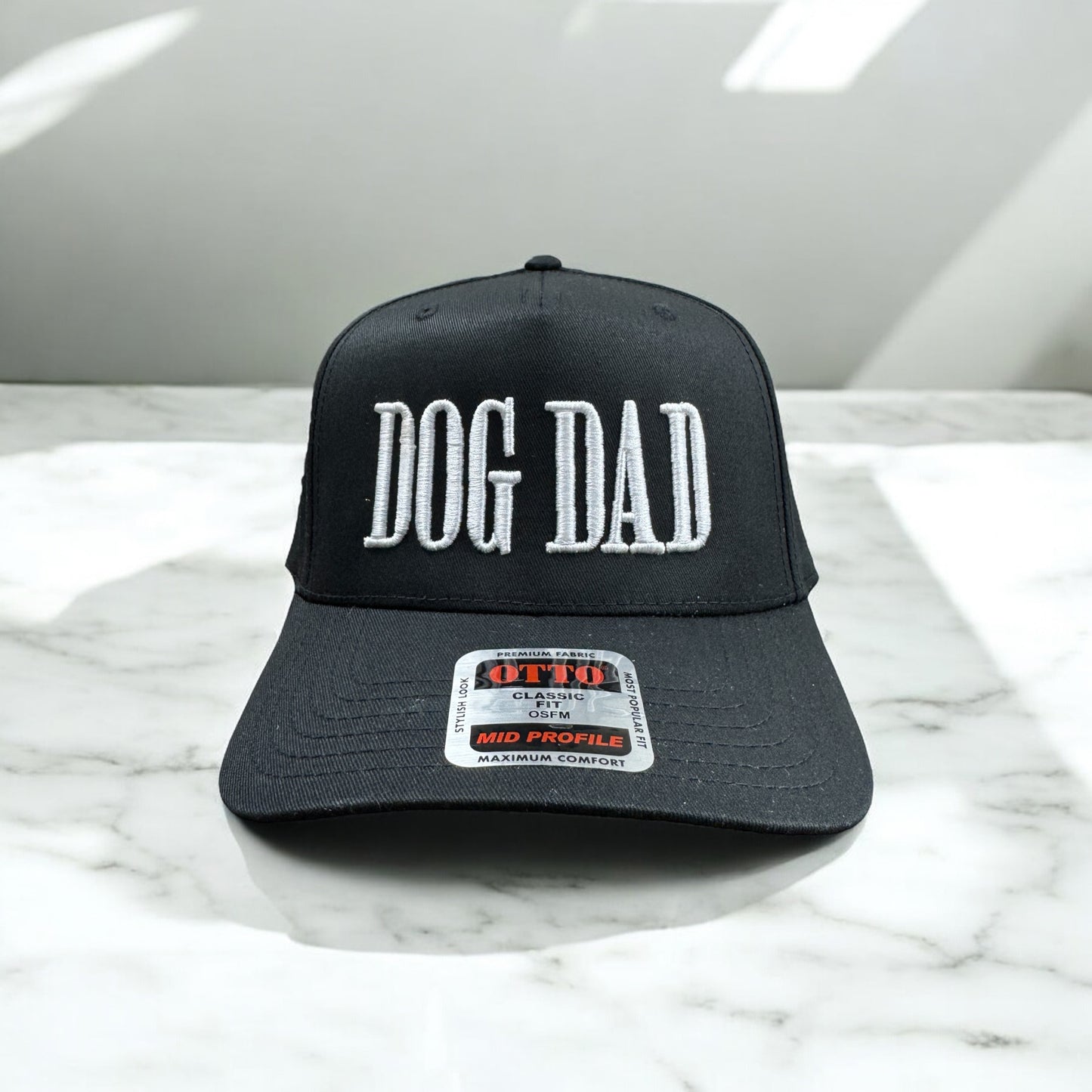 Dog Dad hat with side embroidery