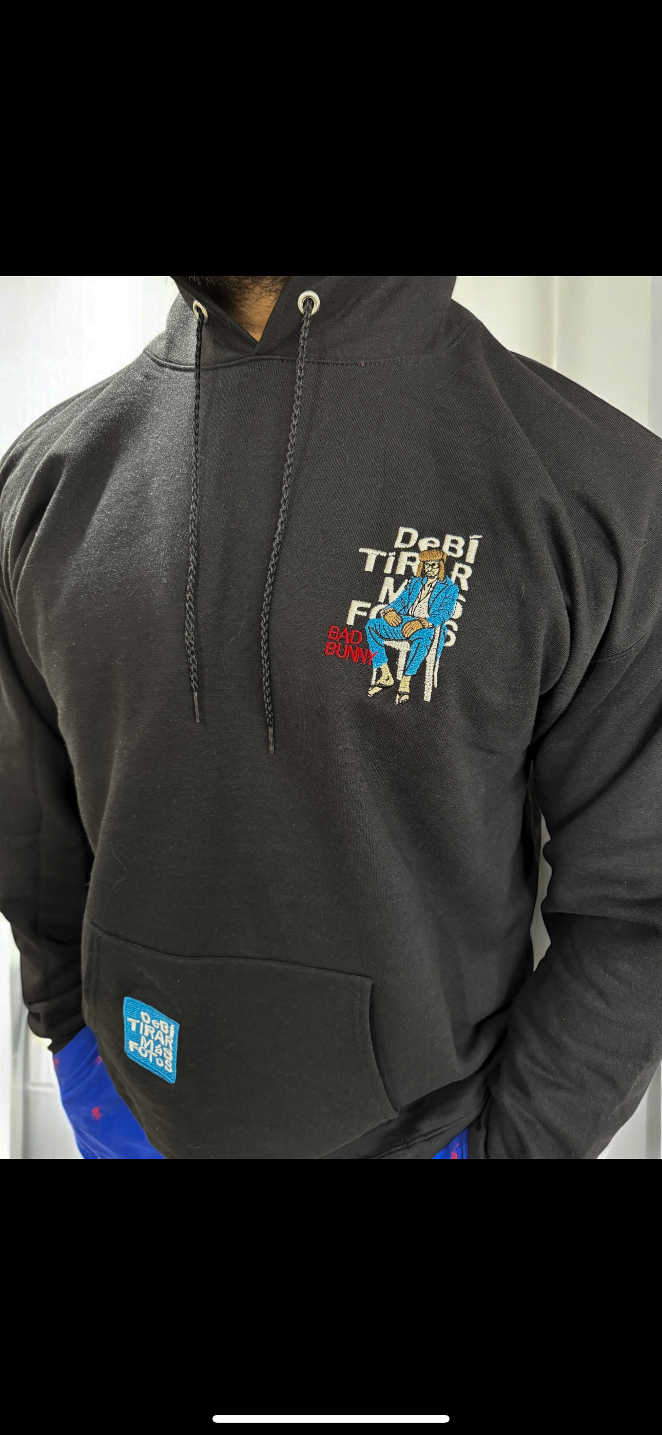 Bad bunny debi tirar mas fotos hoodie